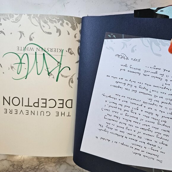 The Guinevere Deception by Kiersten White - Brand New Owlcrate Special Edition - Picture 2 of 3